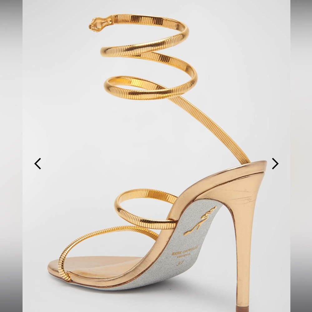 Rene Caovilla
Omega Snake Spiral-Wrap Stiletto - Picture 2 of 6